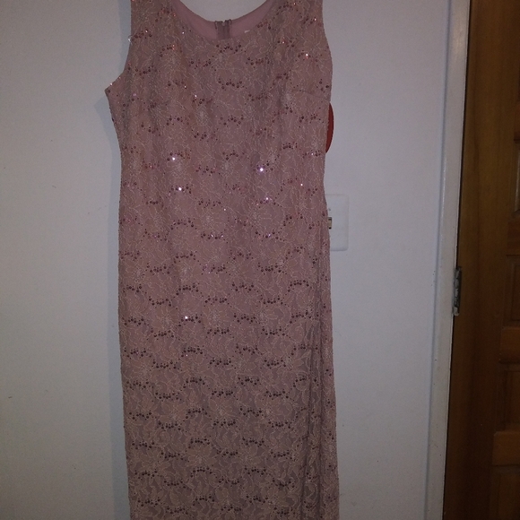 Cindy Lavender/Mauve 2pc sequined dress - Picture 2 of 7